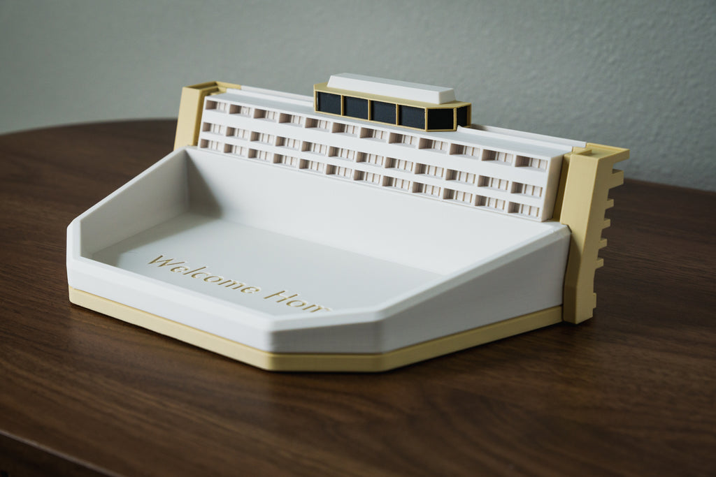Contemporary Resort Inspired Valet Tray