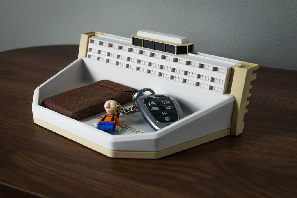 Contemporary Resort Inspired Valet Tray