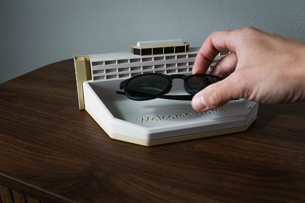 Contemporary Resort Inspired Valet Tray