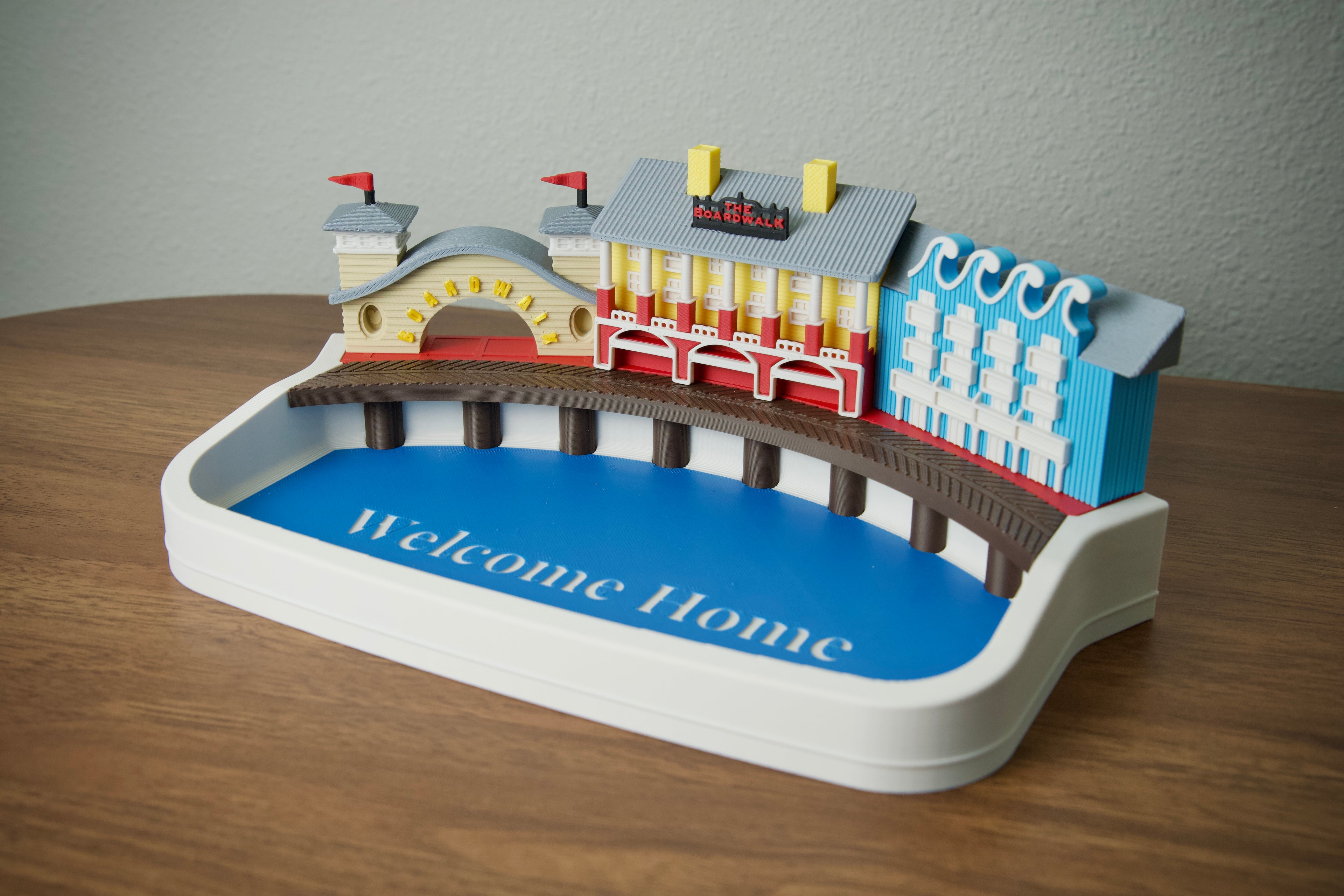 Boardwalk Resort Inspired Valet Tray